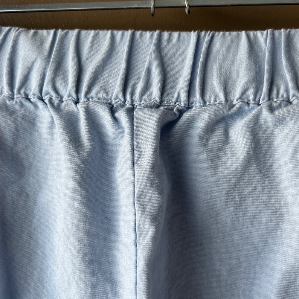 Wilfred Free Pastel Blue Cotton 7” Breeze Shorts Large - Picture 8 of 10